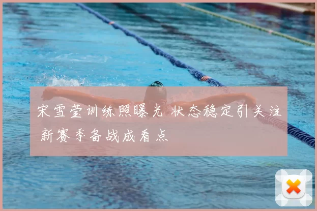 宋雪莹训练照曝光 状态稳定引关注 新赛季备战成看点